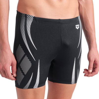 Arena M Arena Poseidonia Swim Mid Jammer D 4 black/white Herren Produktbild 1