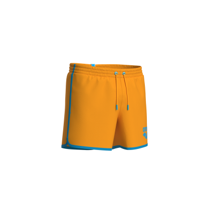 Arena M Arena Big Logo Borders Beach Short XL parrot/turquoise Herren Produktbild 2