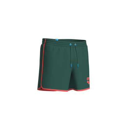 Arena M Arena Big Logo Borders Beach Short XXL mangrove/calypso coral Herren Produktbild 2