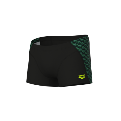 Arena M Arena Monogram Swim Short D 6 black/dark sage multi Herren Produktbild 1