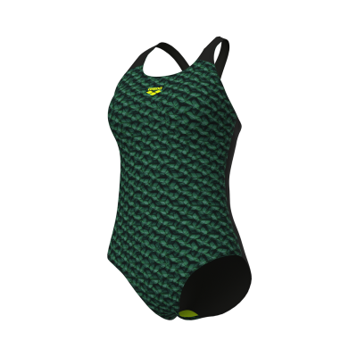 Arena W Arena Monogram Swimsuit Control Pro Low B D 38 dark sage multi/black Damen Produktbild 1
