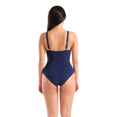 Arena W Arena Swimsuit Ludovica Soft Curve Back D 46 navy/navy multi Damen Produktbild 3