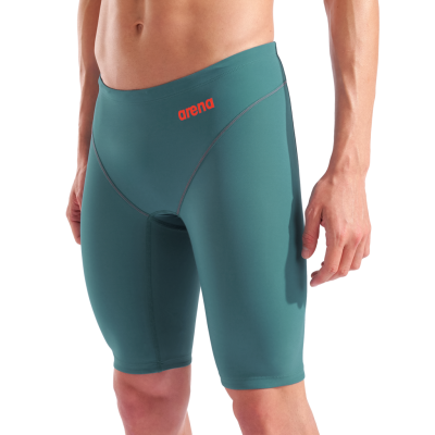 Arena M Powerskin Impulso LE Jammer D 5 biscay bay/cherry Herren Produktbild 1