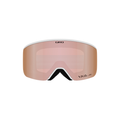 Giro Ella Vivid Goggle one size white lx stripe vivid rose gold S2 +S1 Damen Produktbild 1