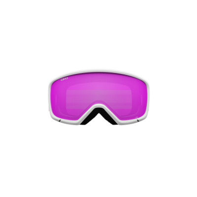 Giro Stomp Flash Goggle one size white wordmark amber pink S2 Unisex Produktbild 1