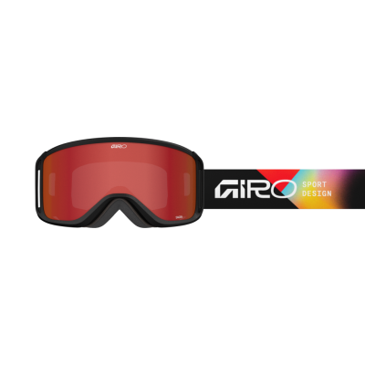 Giro Sagen Flash Goggle one size black angles amber scarlet S2 +S0 Herren Produktbild 1