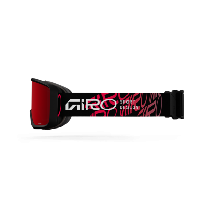 Giro Sagen Flash Goggle one size red/black endless amber scarlet S2 +S0 Herren Produktbild 2