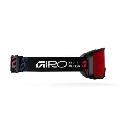 Giro Sagen Flash Goggle one size red/black endless amber scarlet S2 +S0 Herren Produktbild 3