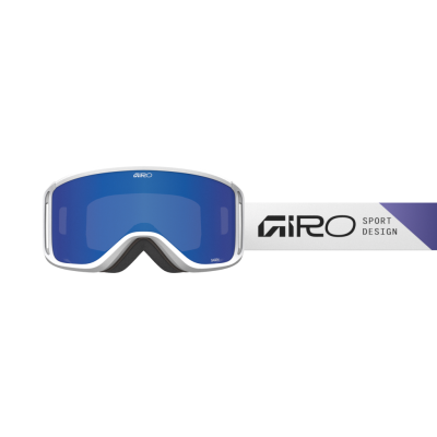 Giro Sagen Flash Goggle one size white angles grey cobalt S3 +S0 Herren Produktbild 1