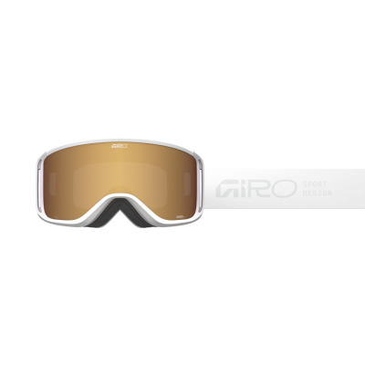 Giro Sagen W Flash Goggle one size white stacked amber gold S2 +S0 Damen Produktbild 1