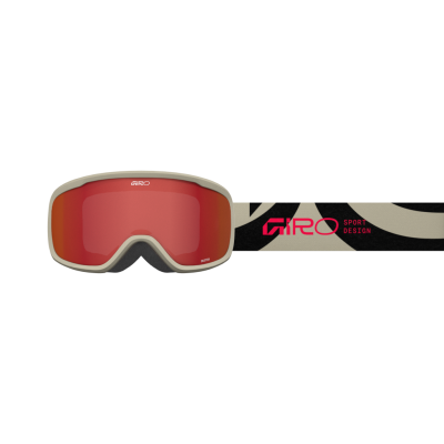 Giro Buster Flash Goggle one size black flow amber scarlet S2 Unisex Produktbild 1