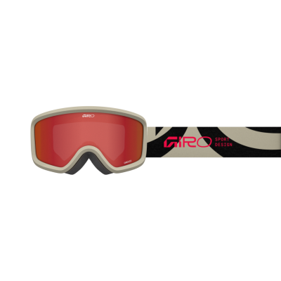 Giro Chico 2.0 Flash Goggle one size black flow amber scarlet S2 Unisex Produktbild 1
