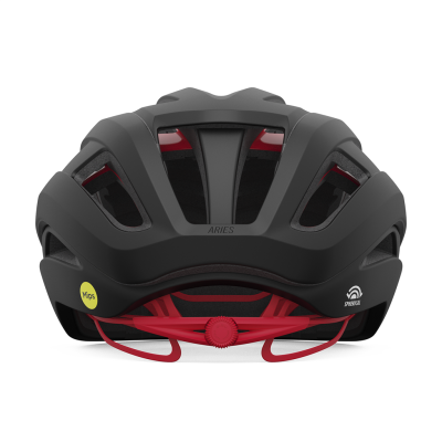 Giro Aries Spherical MIPS Helmet L 59-63 matte carbon/red Unisex Produktbild 2