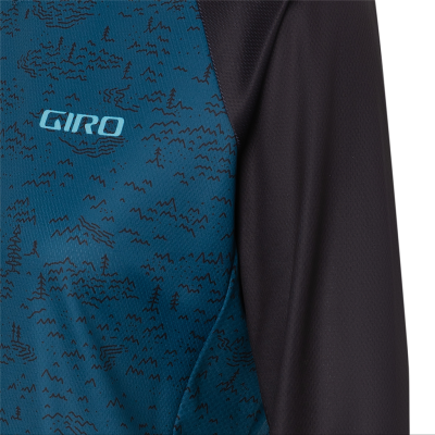Giro W Roust 3/4 Jersey XS harbor blue scree Damen Produktbild 1