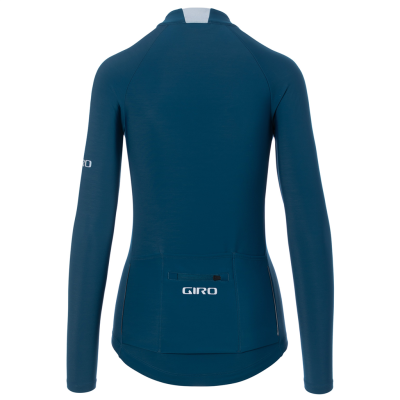Giro W Chrono LS Thermal Jersey XL harbor blue Damen Produktbild 3
