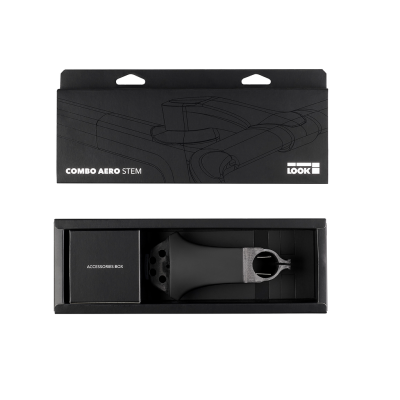 Look LOOK COMBO AERO STEM -7&deg; Blade 2 80mm black Produktbild 1