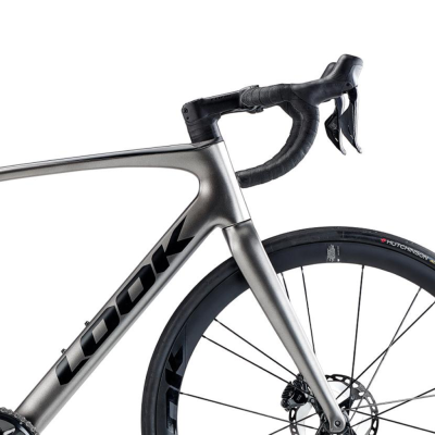 Look Bike 765 Optimum 2 Disc Brakes ULTEGRA DI2 2X12 51cm / S charcoal metallic black satin Produktbild 2
