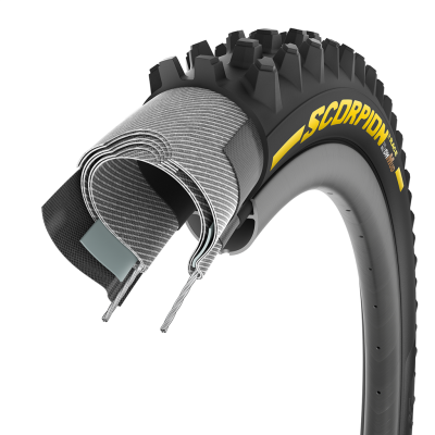 Pirelli Scorpion Race DH Mud DualWall Plus 29x2.40 black/yellow Produktbild 1