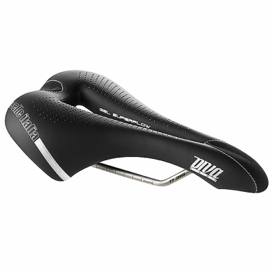 Selle Italia Diva Gel TI 316 Superflow L3 black Damen Produktbild 2