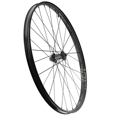 Zipp 101 XPLR Tubeless Disc-Brake Front Wheel 700C/'12X100 black carbon/kwiqsand Produktbild 1