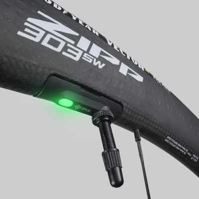 Zipp MY26 303 SW Hookless Front Wheel AXS sensor 700C/'12X100 black carbon Produktbild 2