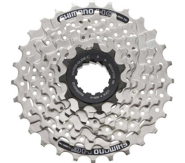 SHIMANO 10 St&uuml;ck Werkstattpackung Kassette CS-HG41 7-fach 11-28 Z&auml;hne