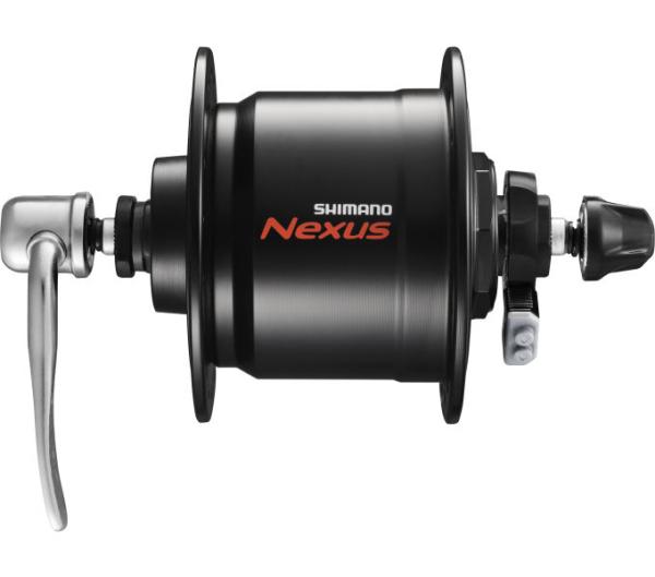 SHIMANO Nabendynamo NEXUS DH-C3000-3N 6 Volt/3 Watt 32 Loch Schwarz