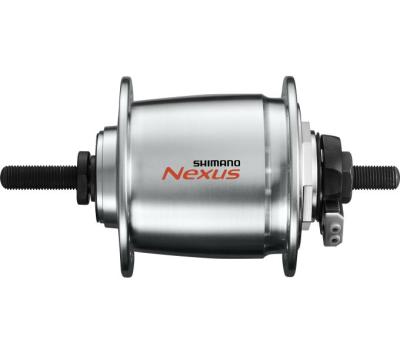 SHIMANO Nabendynamo NEXUS DH-C6000-1R Rollenbremse 6 Volt/1,5 Watt Silber Produktbild 1