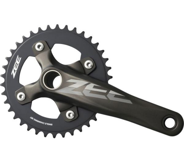 SHIMANO Kurbelgarnitur ZEE FC-M645 10-fach 165 mm 36 Z&auml;hne
