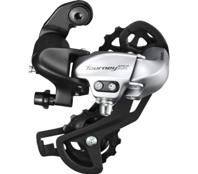 SHIMANO Schaltwerk TOURNEY TX RD-TX800 7-fach/8-fach Lang Direktmontage Silber Produktbild 1