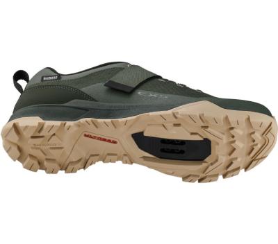 SHIMANO SHIMANO Fahrradschuhe EX500 Herren/Damen Touring SPD Gr&ouml;&szlig;e 44 Gr&uuml;n Produktbild 3