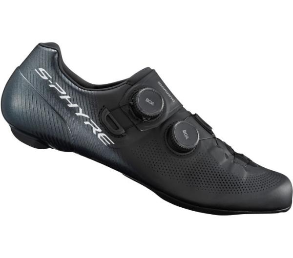 SHIMANO SHIMANO Fahrradschuhe RC903 Damen/Herren Road SPD-SL Gr&ouml;&szlig;e 46 breit Schwarz