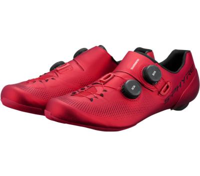 SHIMANO SHIMANO Fahrradschuhe RC903 Damen/Herren Road SPD-SL Gr&ouml;&szlig;e 43 breit Rot Produktbild 4