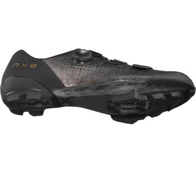 SHIMANO SHIMANO Fahrradschuhe RX801 Herren/Damen Gravel SPD Gr&ouml;&szlig;e 38 Schwarz Produktbild 3
