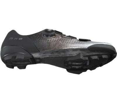 SHIMANO SHIMANO Fahrradschuhe RX801 Herren/Damen Gravel SPD Gr&ouml;&szlig;e 39 Silber Produktbild 3