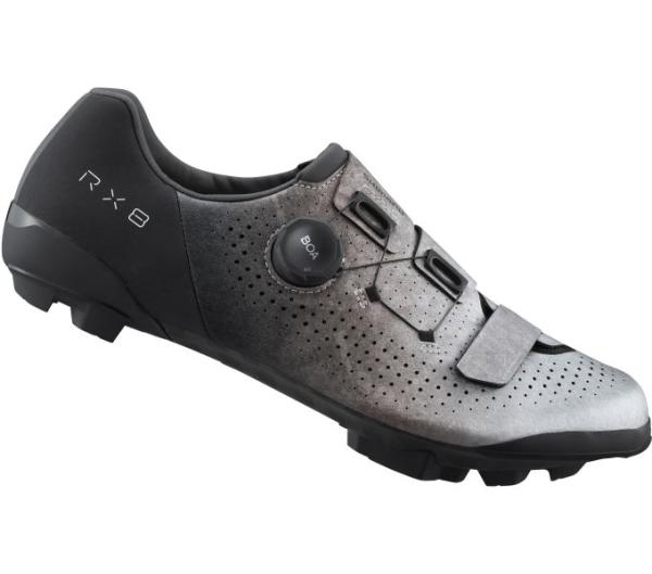 SHIMANO SHIMANO Fahrradschuhe RX801 Herren/Damen Gravel SPD Gr&ouml;&szlig;e 41 Silber