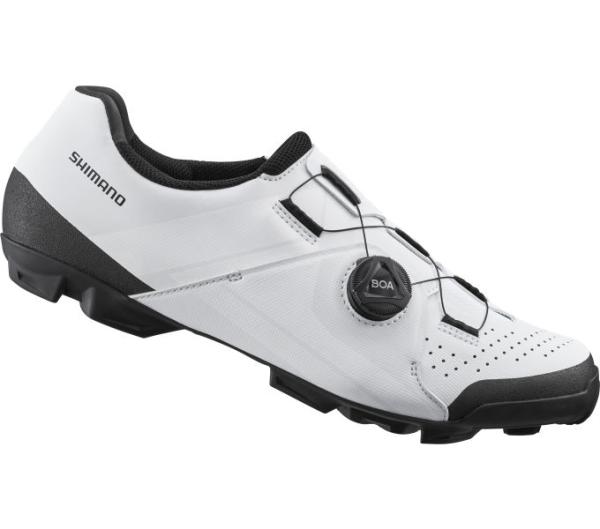 SHIMANO SHIMANO Fahrradschuhe XC300 Herren/Damen MTB SPD Gr&ouml;&szlig;e 47 Wei&szlig;