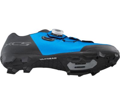 SHIMANO SHIMANO Fahrradschuhe XC502 Herren/Damen MTB SPD Gr&ouml;&szlig;e 47 breit Blau Produktbild 3