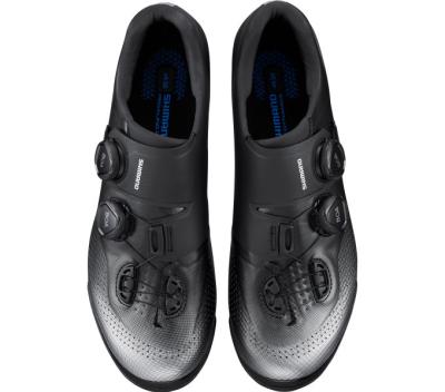 SHIMANO SHIMANO Fahrradschuhe XC702 Herren/Damen MTB SPD Gr&ouml;&szlig;e 48 breit Schwarz Produktbild 1