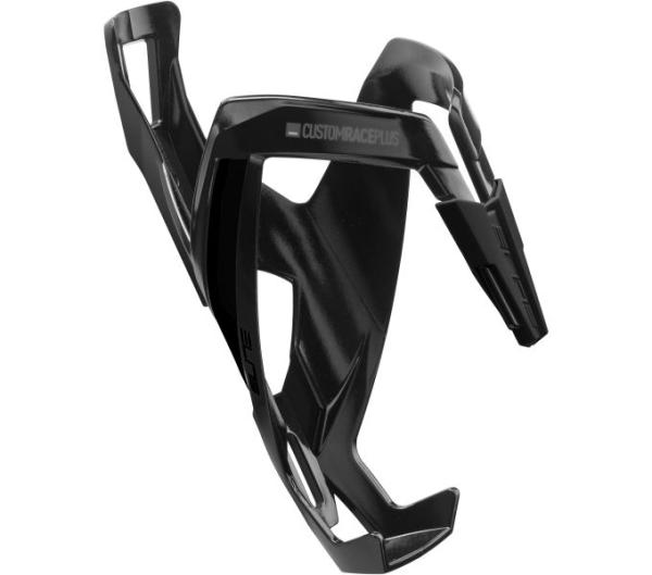 ELITE ELITE Flaschenhalter Custom Race Plus Schwarz/Schwarz Gl&auml;nzend