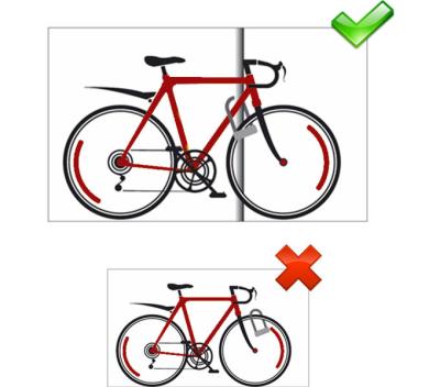 Master Lock B&uuml;gelschloss 8195 Rot 13 mm x 210 mm x 110 mm Schl&uuml;ssel Produktbild 3