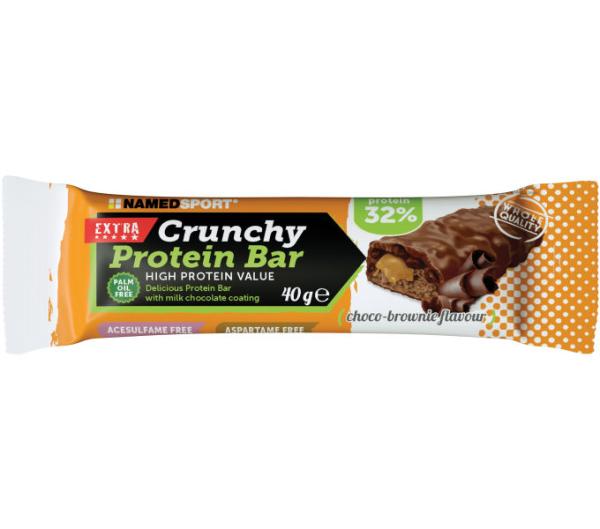 NAMEDSPORT NAMEDSPORT Proteinriegel CRUNCHY PROTEIN BAR Schokoladenbrownie 24 x 40 g