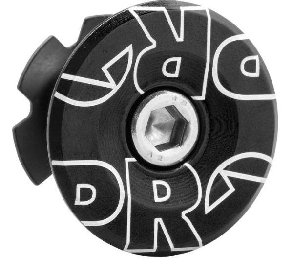 PRO Steuersatzkappe Alu Schwarz 1 1/8" (28,6 mm)