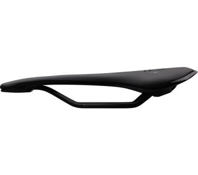 PRO Fahrradsattel Falcon Performance 132 mm Schwarz Edelstahl Gestell Produktbild 3