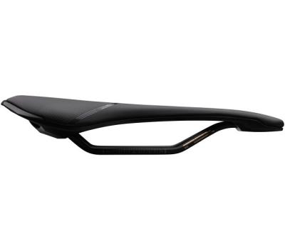 PRO Fahrradsattel Falcon Performance 142 mm Schwarz Edelstahl Gestell Produktbild 2