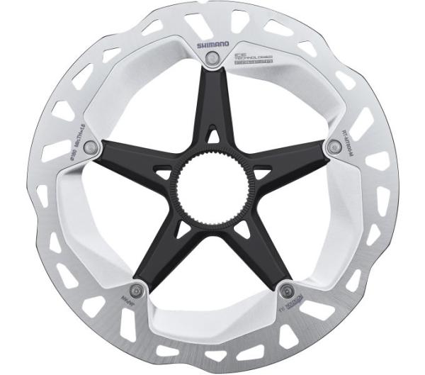 SHIMANO Bremsscheibe RT-MT800 mit Magnet-Verschlussring f&uuml;r EW-SS302 180 mm