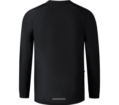 SHIMANO PARCO (Myoko) Long Sleeve Jersey Warm SCHWARZ L Produktbild 1