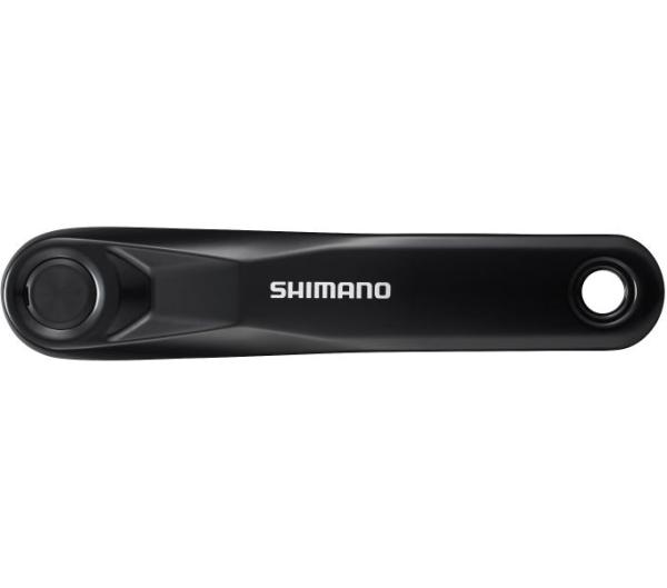 SHIMANO Kurbelarm SHIMANO E-BIKE SYSTEMS FC-E5010 Links 175mm Schwarz