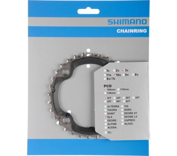 SHIMANO Kettenblatt SLX FC-M670 32 Z&auml;hne