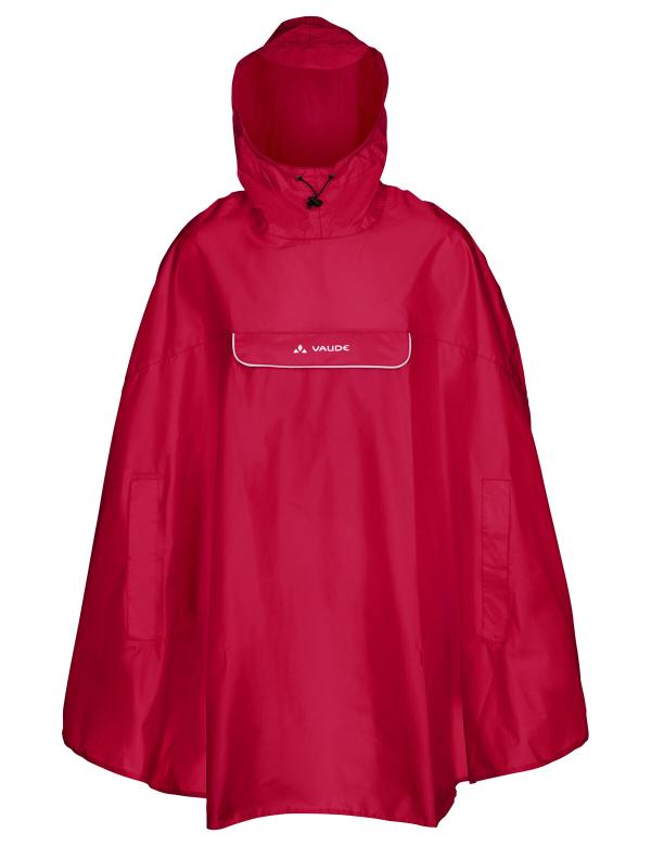 VAUDE Valdipino Poncho indian red Gr&ouml;&szlig; XL
